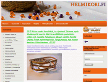 Tablet Screenshot of helmikori.fi
